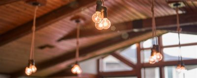 Wayfarer Restaurant and Lounge ceiling and windows