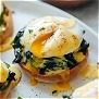 Florentine egg benedict